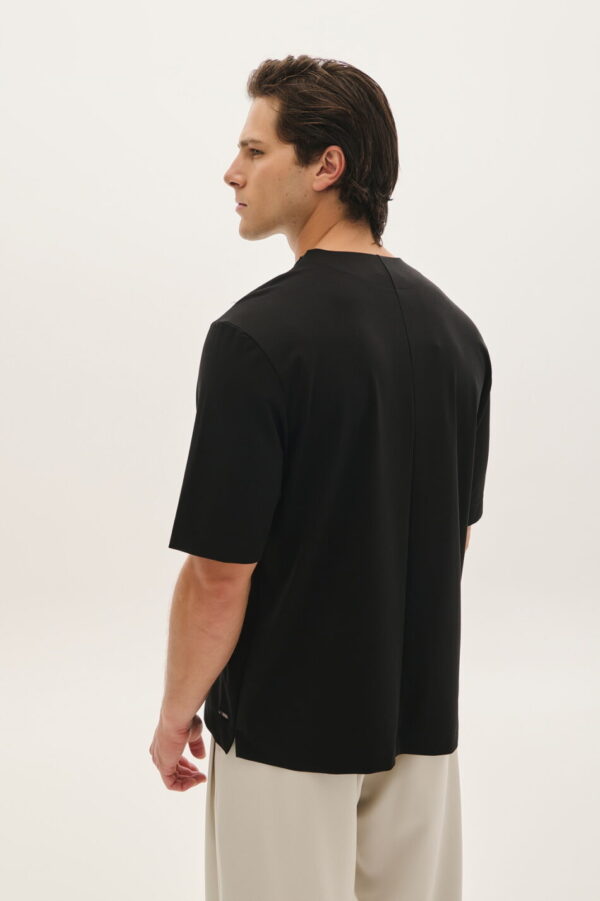 T-shirt with logo label - P/coc - Image 3