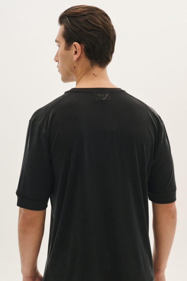 T-shirt with logo label - P/coc - Image 4