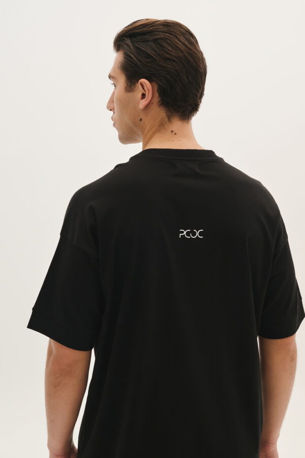 Cotton t-shirt with raglan sleeves - P/coc - Image 2