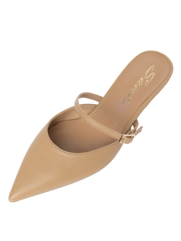 Eco-leather kitten heel mules - Sante Shoes - Image 2