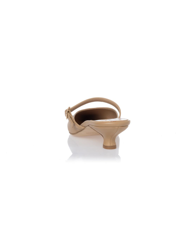 Eco-leather kitten heel mules - Sante Shoes - Image 3