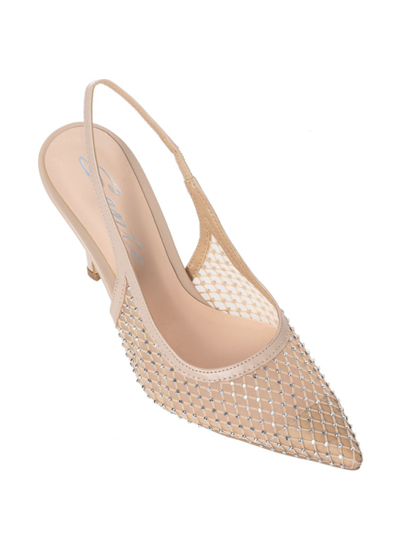 Crystal-embellished slingback pumps - Sante Shoes - Image 6