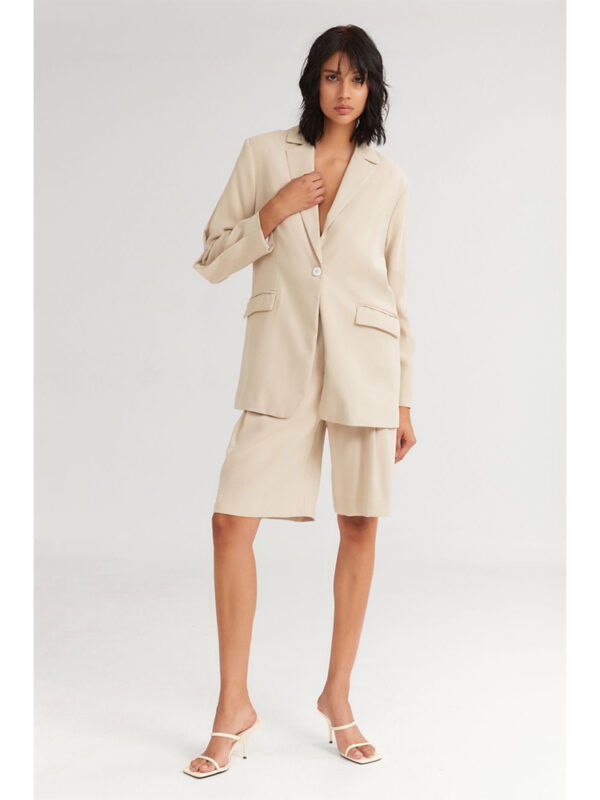 Meghan pleated bermuda shorts – 4Tailors - Image 2