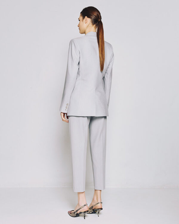 Double-breasted blazer with metallic buttons - Access Fashion - Image 4