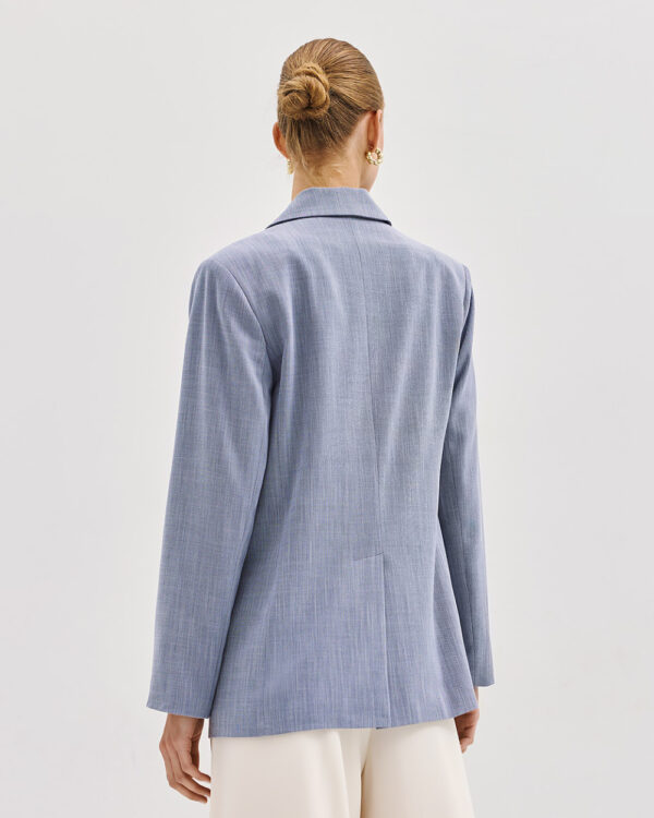 Single-button blazer with pockets - Access Fashion - Image 8