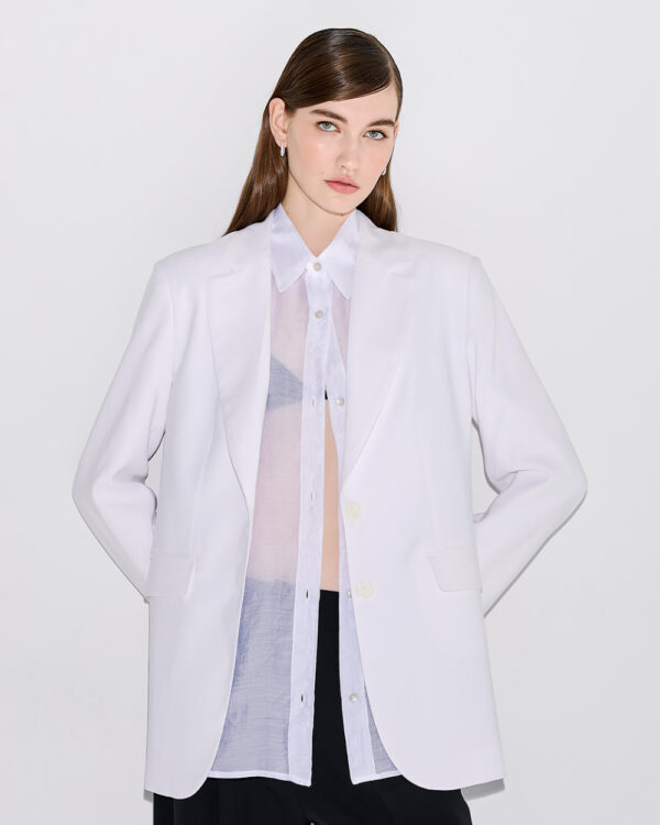 Blazer with flap pockets- Access Fashion - Image 7