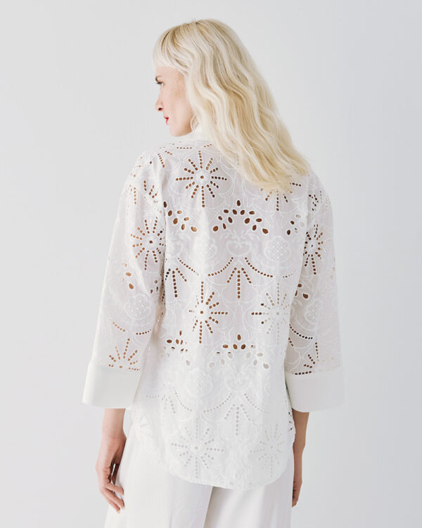 Broderie blouse with sequins – Access Fashion - Image 4