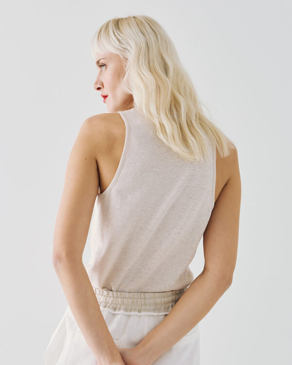 Sleeveless top with rhinestones - Access Fashion - Image 4