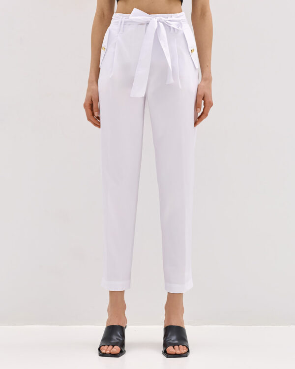 Slouchy pants with a belt - Access Fashion - Image 7