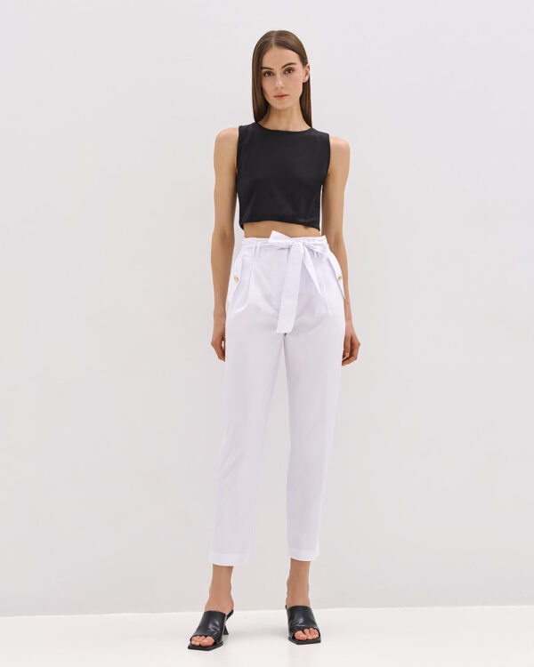 Slouchy pants with a belt - Access Fashion - Image 8