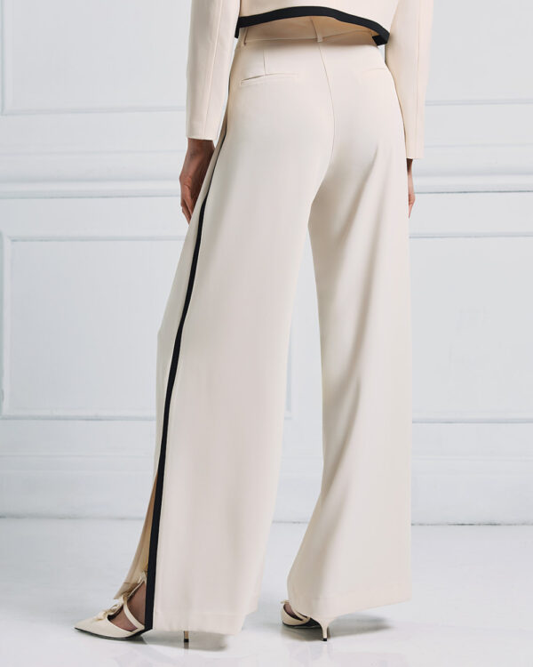 Pants with contrasting details - Access Fashion - Image 3