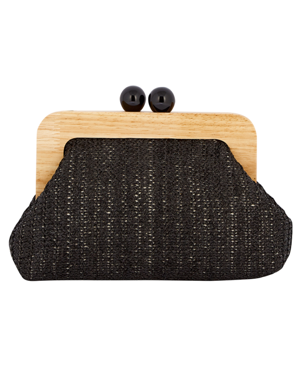 Handmade crochet clutch bag