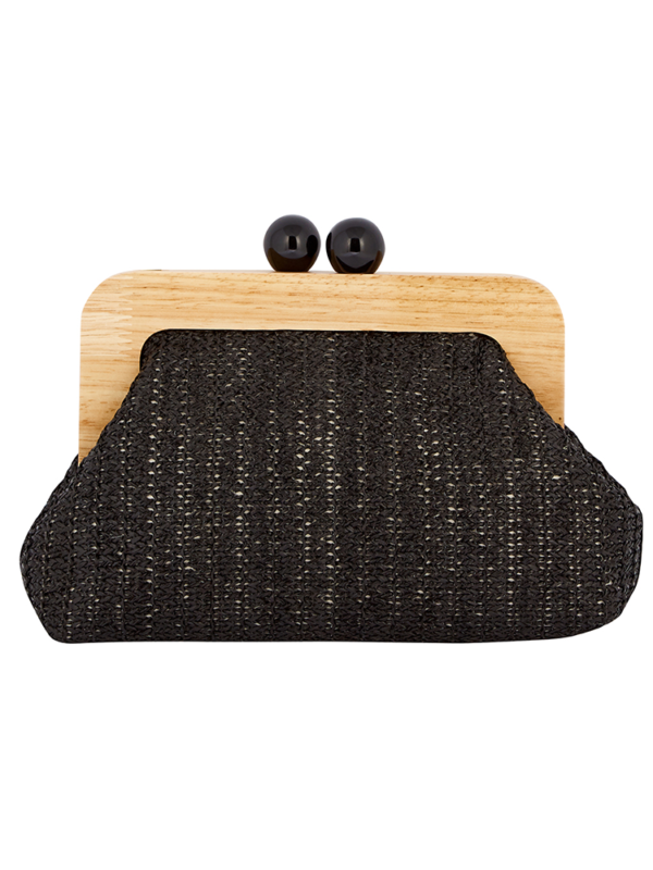 Handmade crochet clutch bag