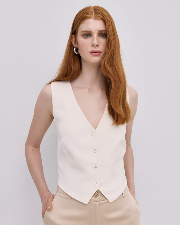 Vest with crossover back - Access Fashion - Image 6