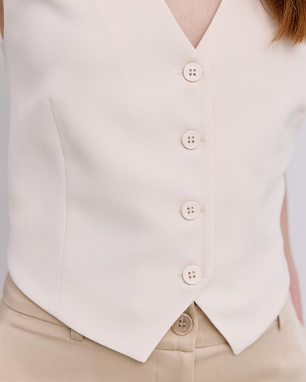 Vest with crossover back - Access Fashion - Image 7