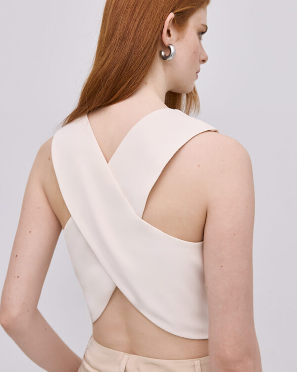 Vest with crossover back - Access Fashion - Image 8