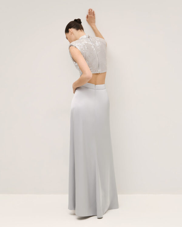 Maxi dress with sequin top - Access Fashion - Image 4