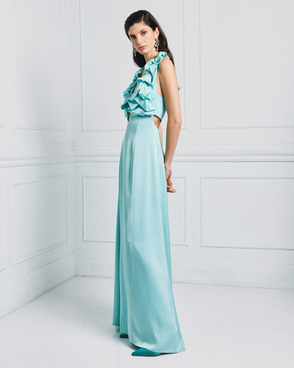 Maxi dress with ruffles -Access Fashion - Image 5