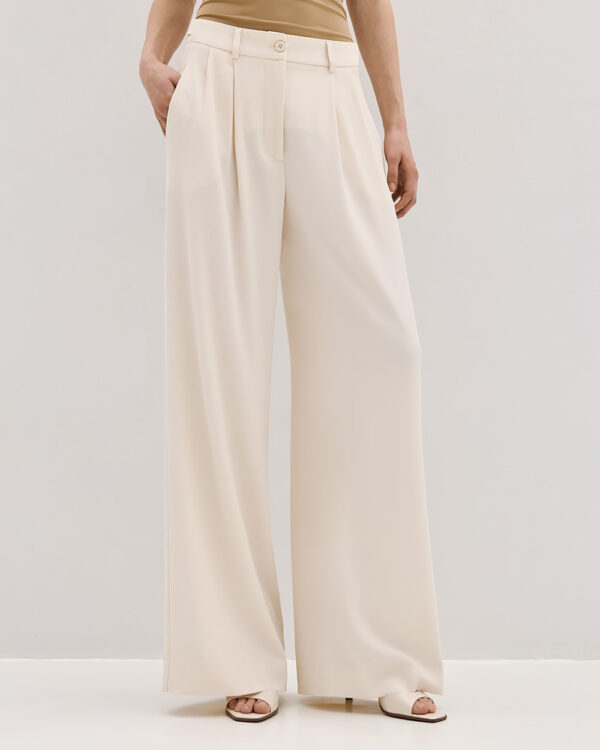 Pants with pleats - Access Fashion - Image 8