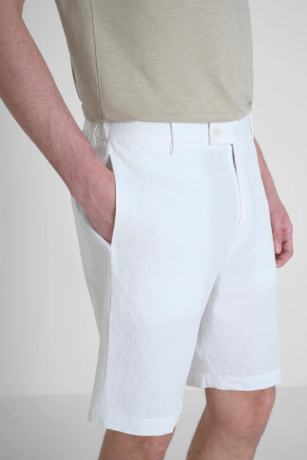 Tailored shorts with front pleats - Antony Morato - Image 3