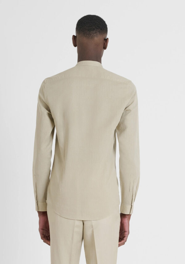 Slim fit cotton linen shirt - Antony Morato - Image 14