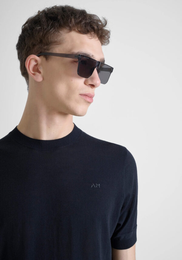 Cotton knitted sweater - Antony Morato - Image 4