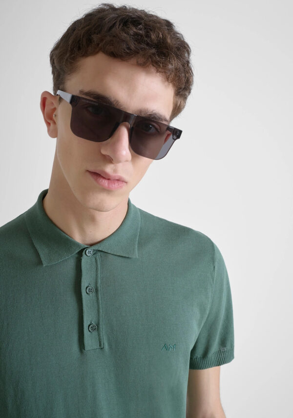 Knitted sweater with collar neckline - Antony Morato - Image 17