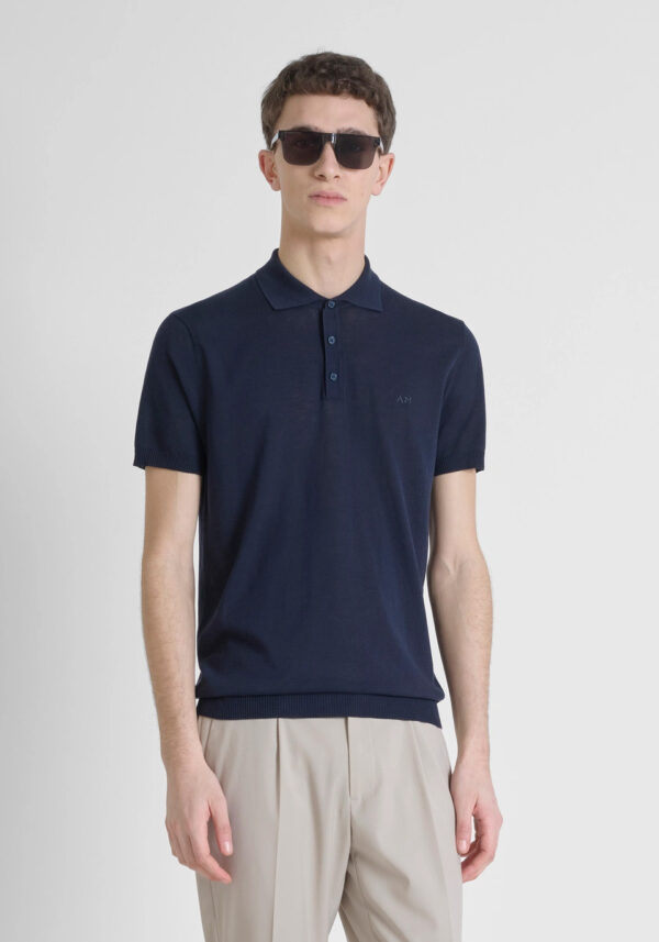 Knitted sweater with collar neckline - Antony Morato - Image 11