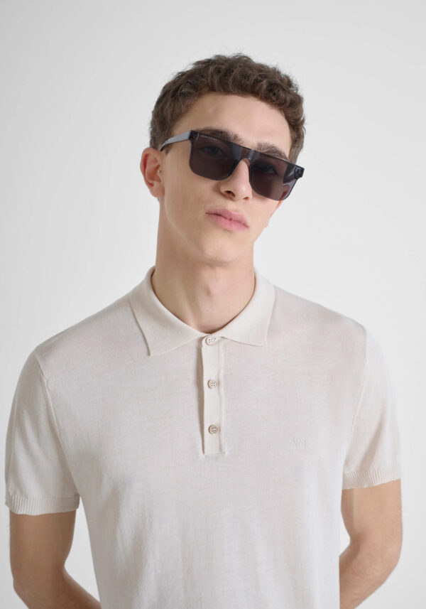 Knitted sweater with collar neckline - Antony Morato - Image 8