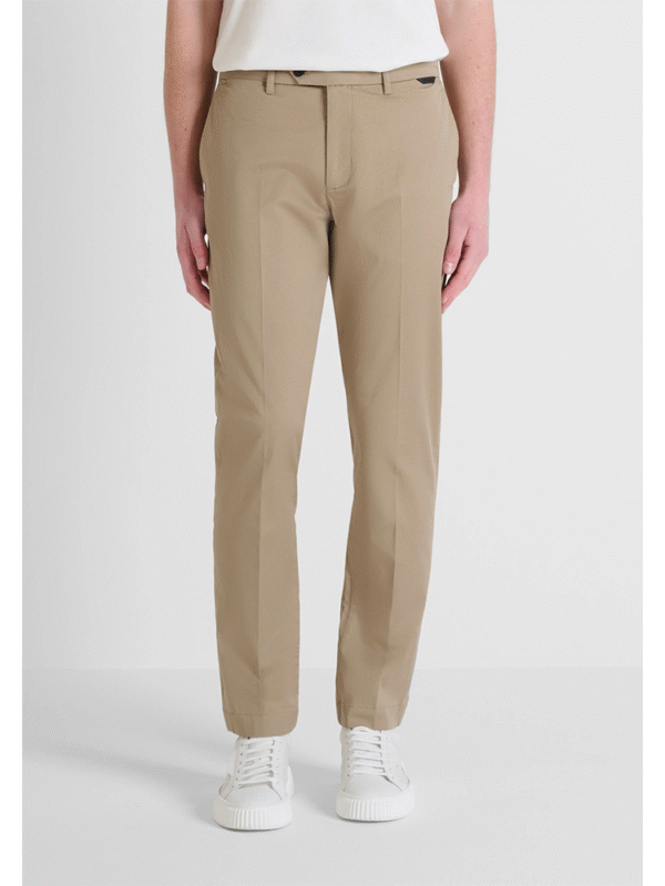 Slim-fit trousers  front creases - Antony Morato