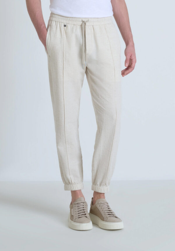 Jogger pants with elastic waistband - Antony Morato - Image 4