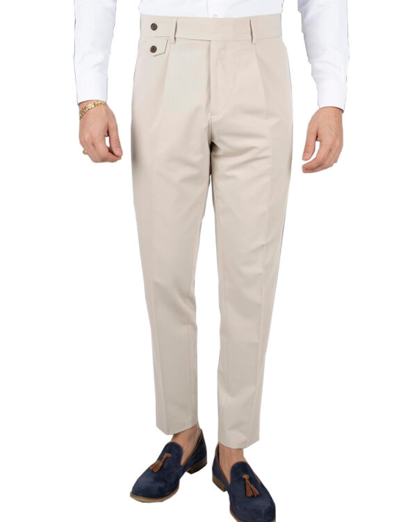 Tailored high-waisted trousers - Dezign