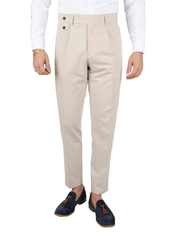 Tailored high-waisted trousers - Dezign