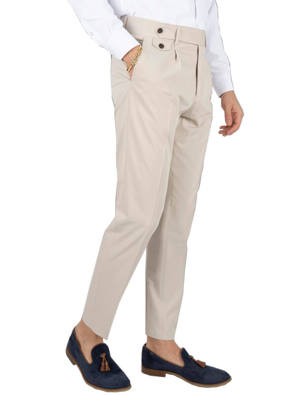 Tailored high-waisted trousers - Dezign - Image 3