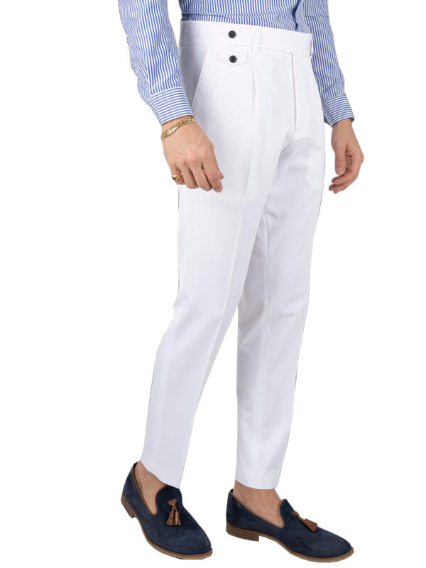 Tailored high-waisted trousers - Dezign