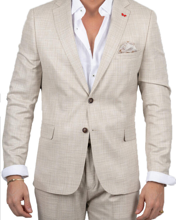 Exclusive two-piece premium linen suit - Dezign