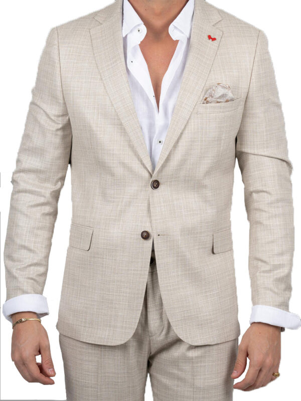 Exclusive two-piece premium linen suit - Dezign