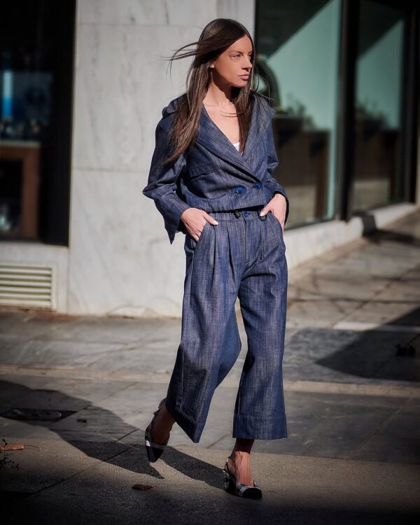 Cropped denim trousers - Innocent - Image 3
