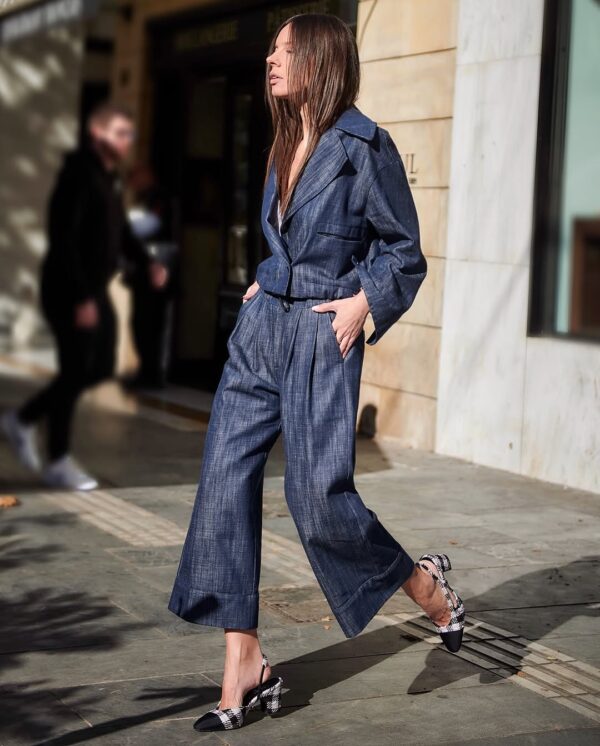 Cropped denim trousers - Innocent - Image 6