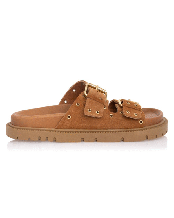 Padded suede flat - Sante Shoes