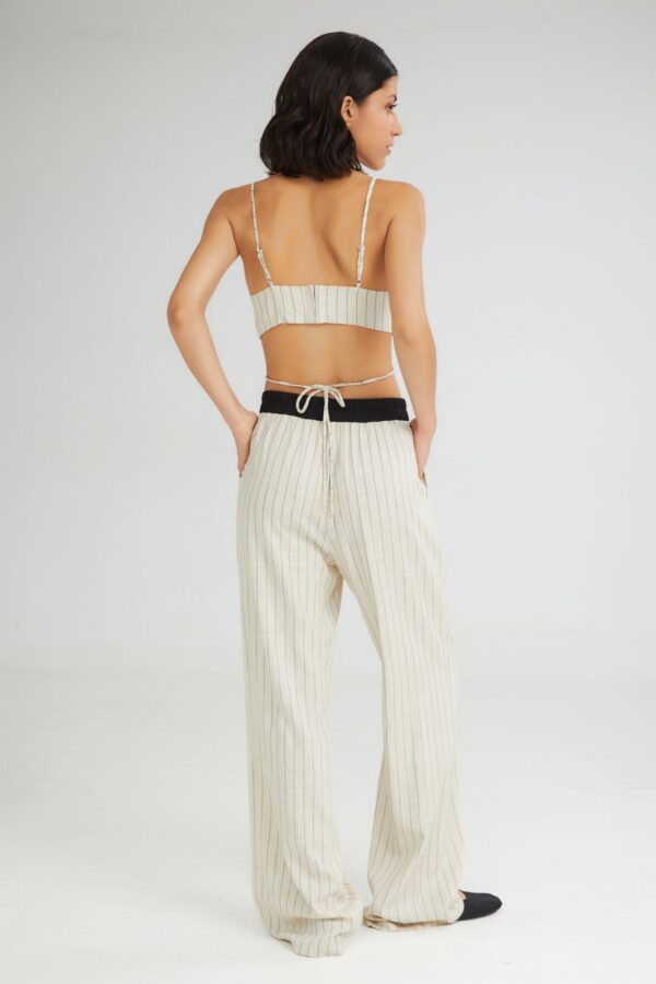Selene striped long pants - 4Tailors - Image 3