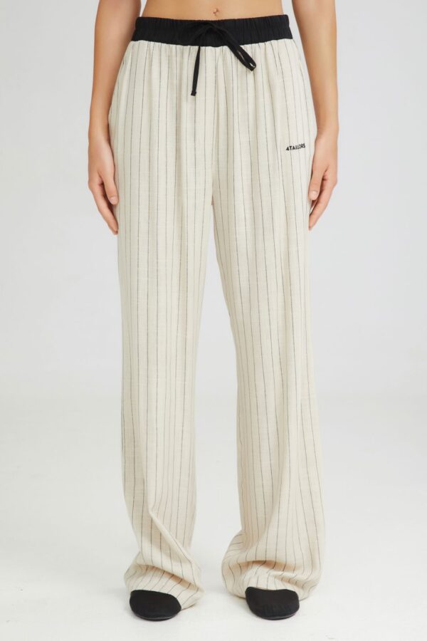 Selene striped long pants - 4Tailors - Image 4
