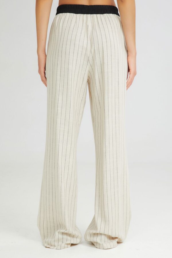 Selene striped long pants - 4Tailors - Image 5