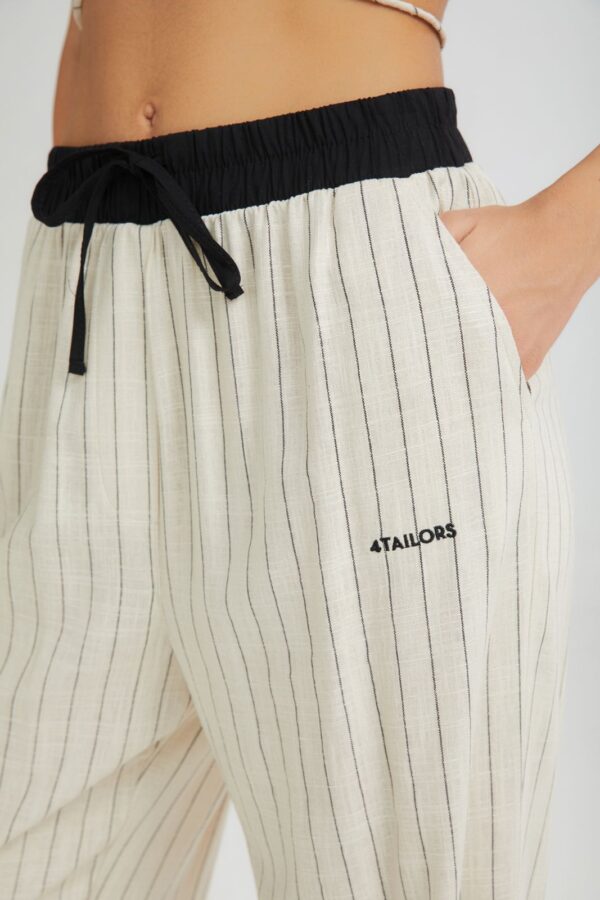 Selene striped long pants - 4Tailors - Image 6