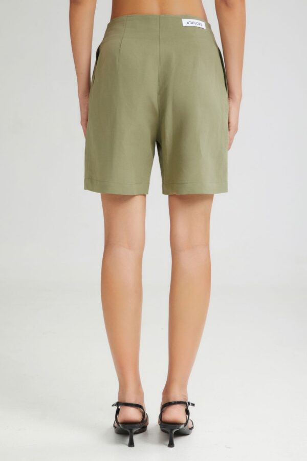 Luisa linen bermuda shorts - 4Tailors - Image 5