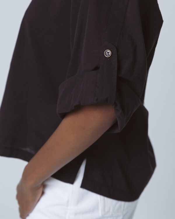 Blouse with rolled-up sleeves - Access Fashion - Image 12