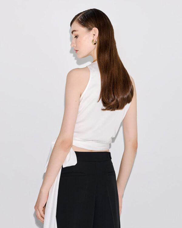 Sleeveless wrap top - Access Fashion - Image 8