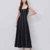 Maxi dress with contrasting details - Access Fashion