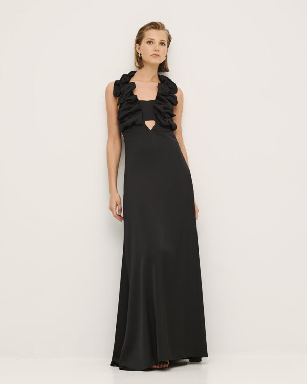 Maxi dress with ruffles -Access Fashion - Image 9