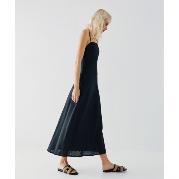 Maxi dress with tied-up straps - Access Fashion - Image 2